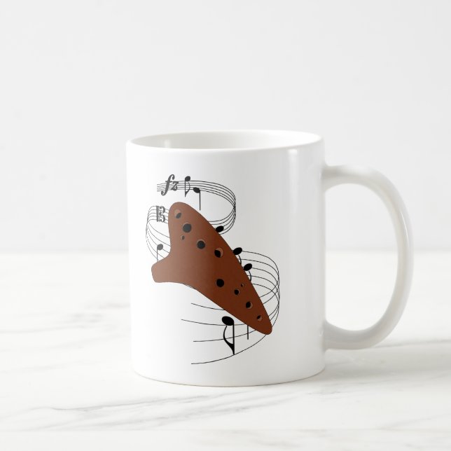 Ocarina Coffee Mug (Right)