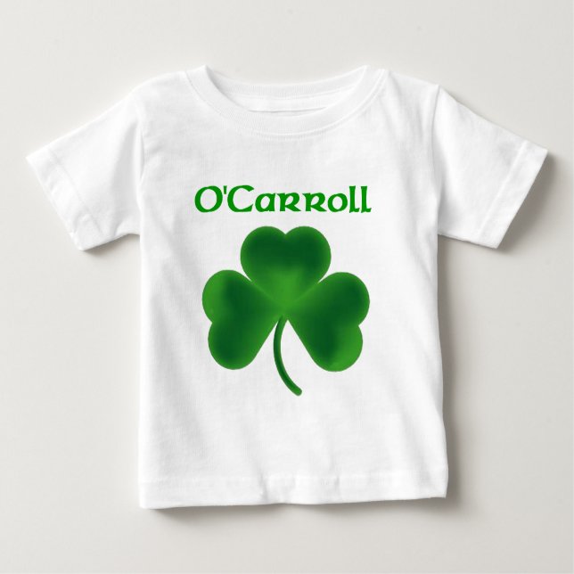 O'Carroll Shamrock Baby T-Shirt (Front)