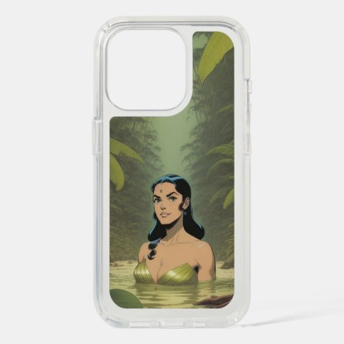 Ocasio Cortez Green Paradise iPhone 15 Pro Case