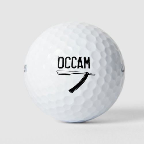 Occams Razor Golf Balls