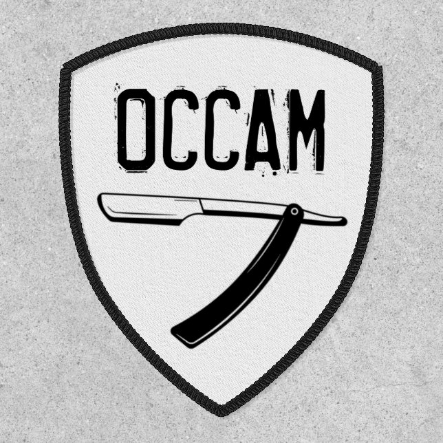 Occam’s Razor Patch (Front)