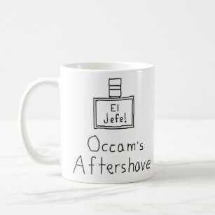 Occam's aftershave coffee mug