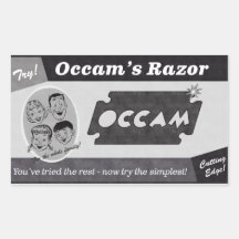 Occam's Razor Vintage Ad