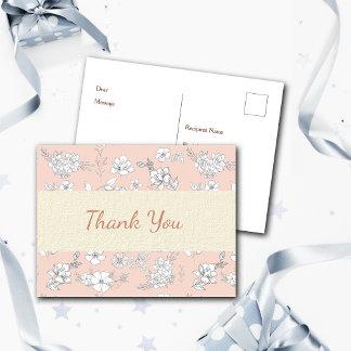 Occasion Birthday Wedding Generic Thank you Custom Holiday Postcard
