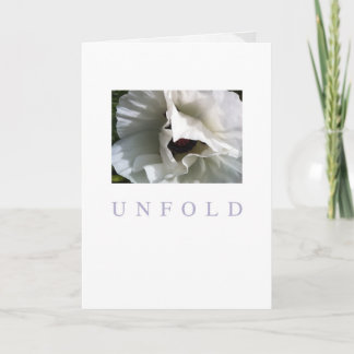 Occasion Card: Unfold Card