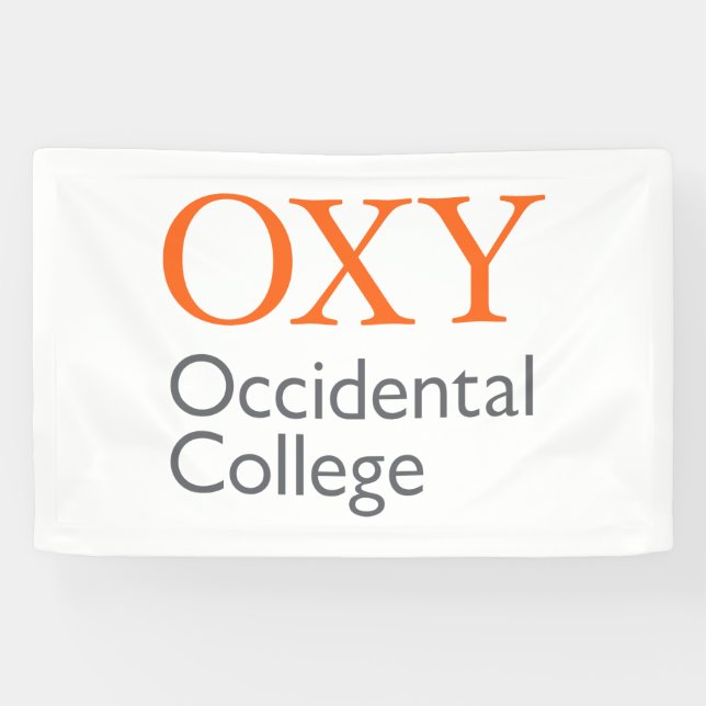 Occidental College Banner (Horizontal)