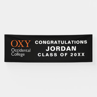 Occidental College Graduation Banner