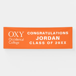 Occidental College Graduation Banner