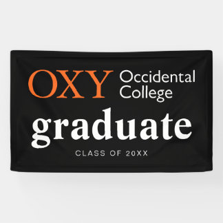 Occidental College Graduation Banner