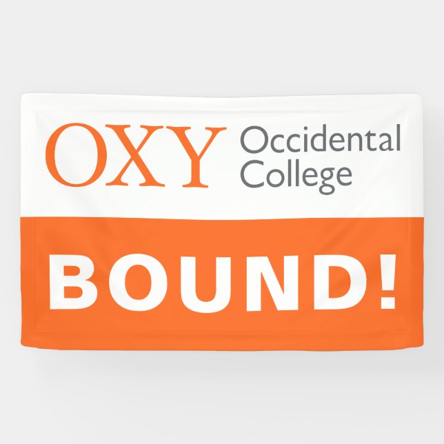 Occidental College Graduation Banner (Horizontal)