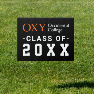 Occidental College Graduation Sign