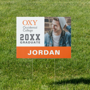 Occidental College Graduation Sign