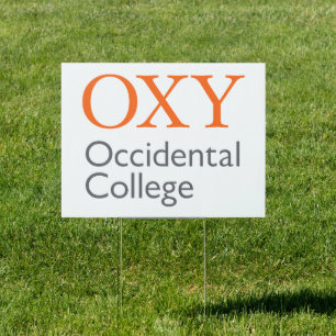 Occidental College Sign