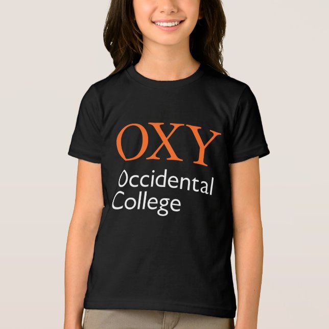 Occidental College Tri-Blend Shirt (Front)