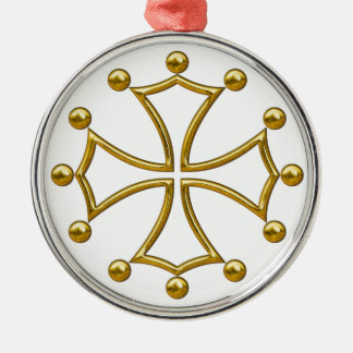 occitan cross metal ornament