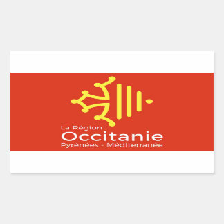 "Occitanie region" French sticker