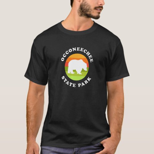 Occoneechee State Park Virginia Bear VA Souvenir T_Shirt