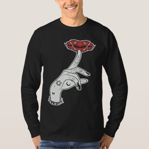 Occult Dark Magic Goth Unholy Emo Satanic Gothic T-Shirt