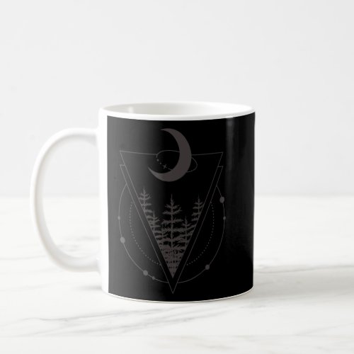 Occult Mystic Magic Indoorsy Outdoorsy Crescent Mo Coffee Mug