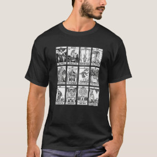 Occult Satanism Tarot Goth Vintage Deck Of Tarot T-Shirt