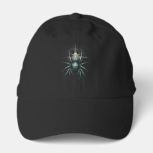 Occult Spider Mystic Geometry Dark Art Performance Cap