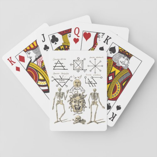 Occult Symbols Playing Cards