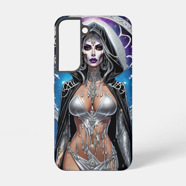 Occultist girl samsung galaxy case (Back)