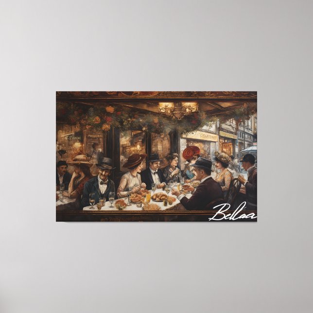 Occupation Opus, by artist Bella Catza Canvas Print (Front)