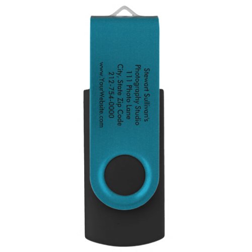 Occupational Business Blue Black Contact USB Flash Drive