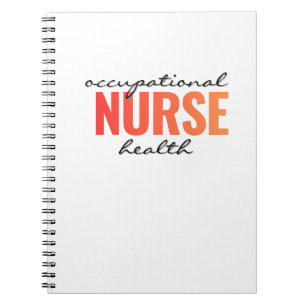 Occupational Health Nurse Personalized Name Gift Notebook