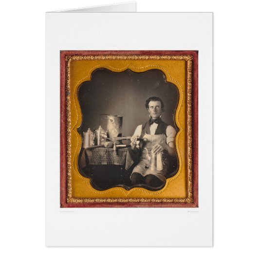 Occupational portrait of a tinsmith... (40027) cards (Front)