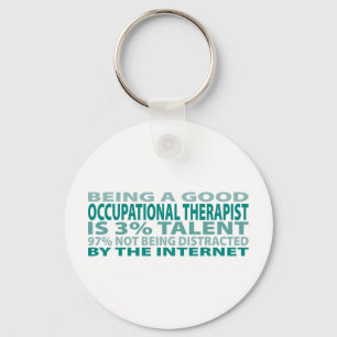 Occupational Therapist 3% Talent Keychain