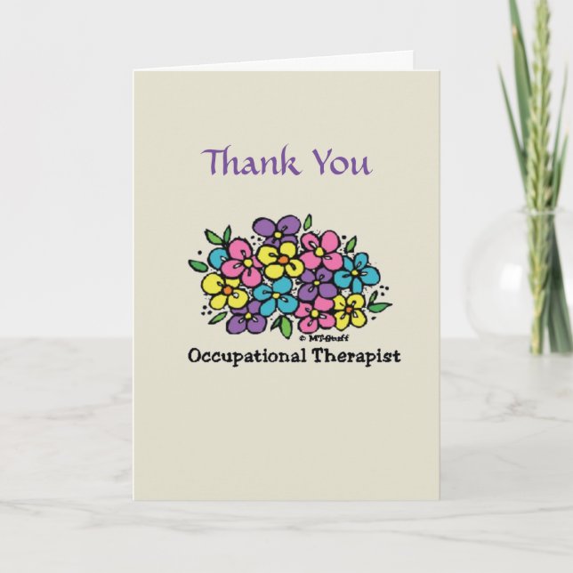 Occupational Therapist BL1 Thank You (Front)