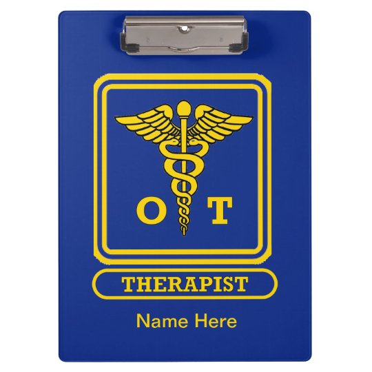 Occupational Therapist Clipboard | Zazzle.com