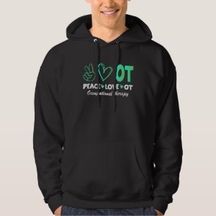 Occupational Therapist Funny Pediatric OT Month  1 Hoodie