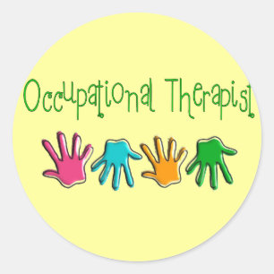 Occupational Therapist Gifts Classic Round Sticker