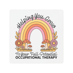 Occupational Therapist Metal Print