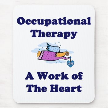 Occupational Therapist Mouse Pad by medicaltshirts at Zazzle