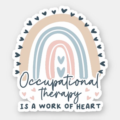 Occupational Therapist OT Occupational Therapy Sticker