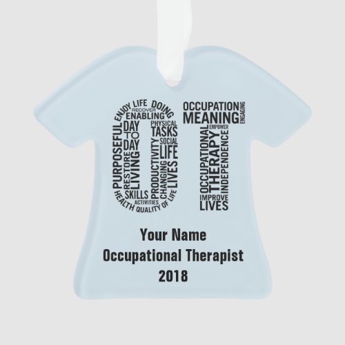 Occupational Therapist OT Ornament