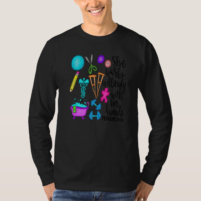 Occupational Therapist Ot Student Graduation T-Shirt (Front)