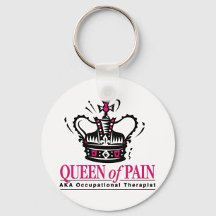 Occupational Therapist - Queen of Pain Keychain