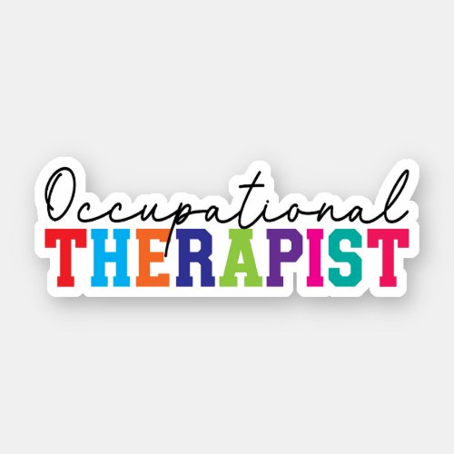 Occupational Therapist Sticker