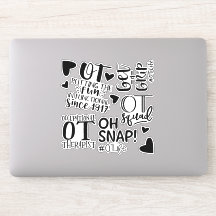 Occupational Therapist Stickers, OT Gift, OT