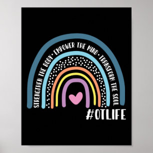 Occupational Therapist Strengthen The Body Empower Poster