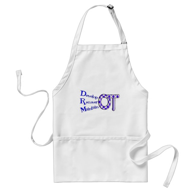 Occupational Therapist T-Shirts and Gifts Adult Apron (Front)