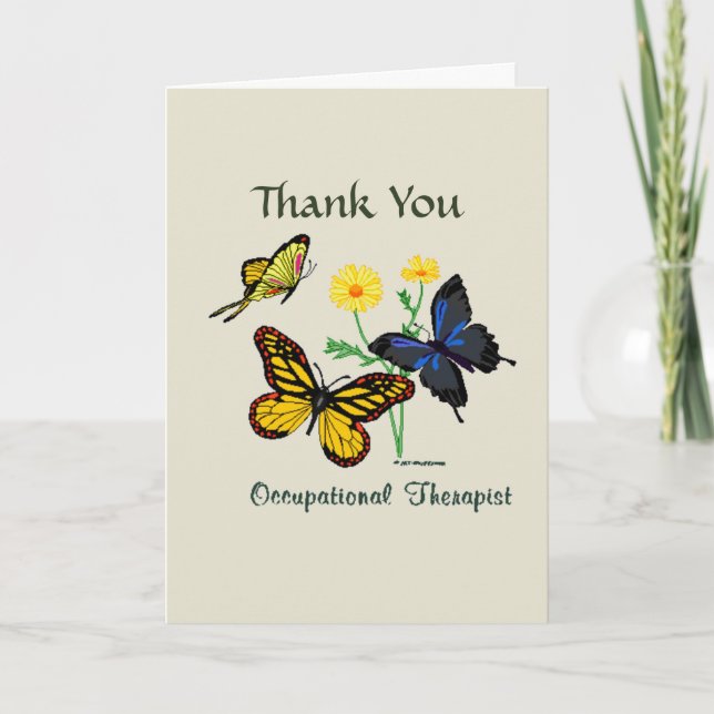 Occupational Therapist Thank You (Front)