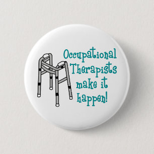 OCCUPATIONAL THERAPISTS BUTTON