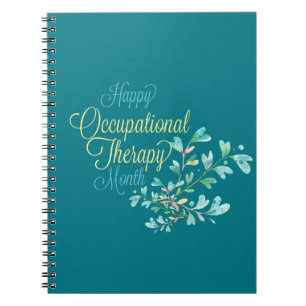 Occupational TherapiyMonth Gift Notebook