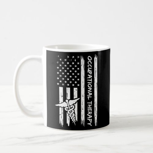 Occupational Therapy American Flag Ota Coffee Mug